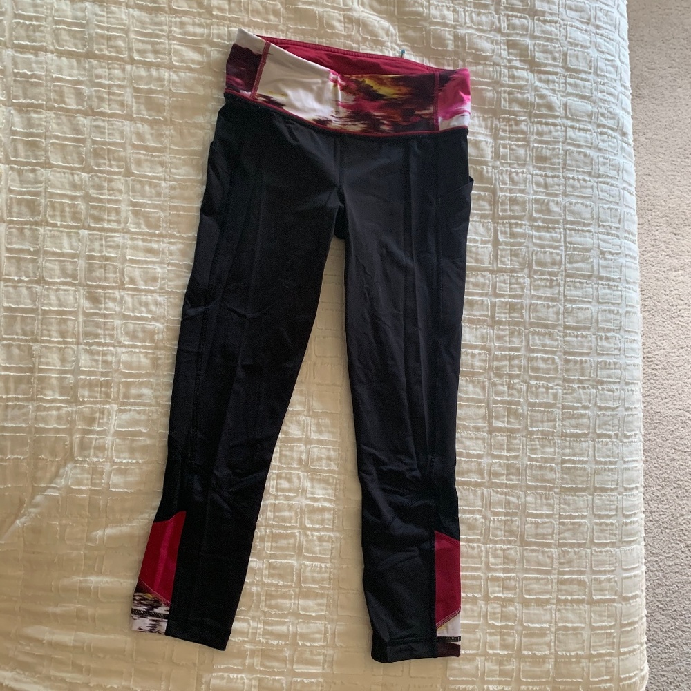 Lululemon Black Leggings Size 4